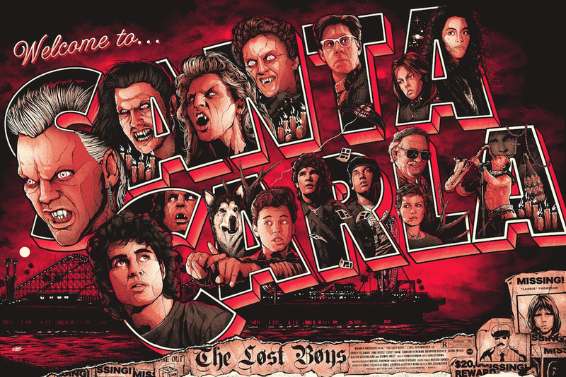 Illustration for article titled You're Going to Want These Blair Witch, Lost Boys, and Alien Posters in Your Life